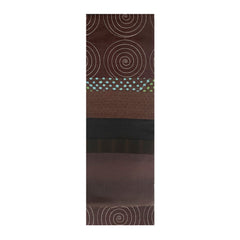 NUNO Runner/Scarf: "NUNO OriOri®" (Brown F7)