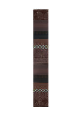 NUNO Runner/Scarf: "NUNO OriOri®" (Brown F7)