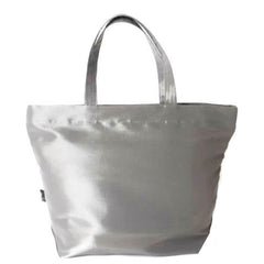 NUNO Tote: "Coal" (Medium, Silver)