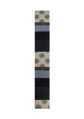 NUNO Runner/Scarf: "NUNO OriOri®" (Blue J4)